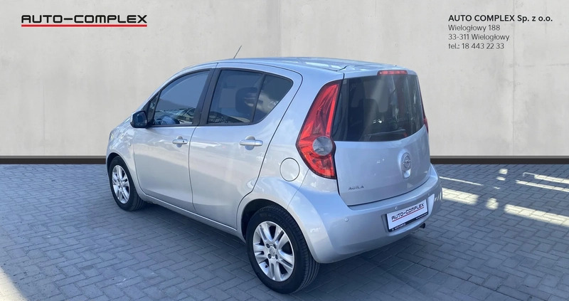 Opel Agila cena 22900 przebieg: 174220, rok produkcji 2011 z Chodecz małe 232